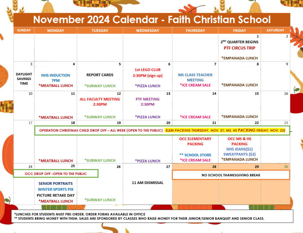 November 2024 Calendar