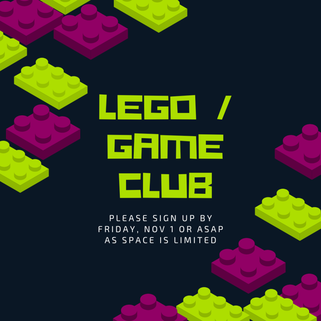 Lego/Game Club