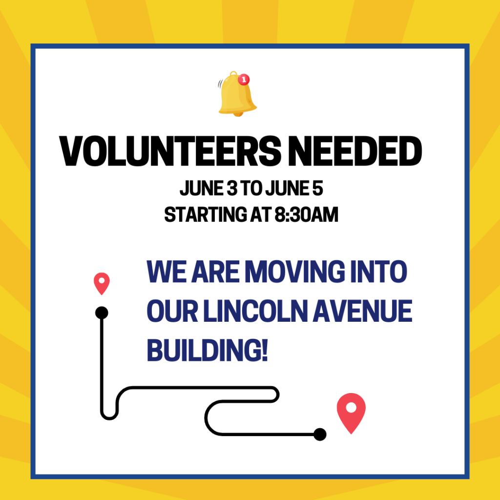 Volunteers Needed for Building Move