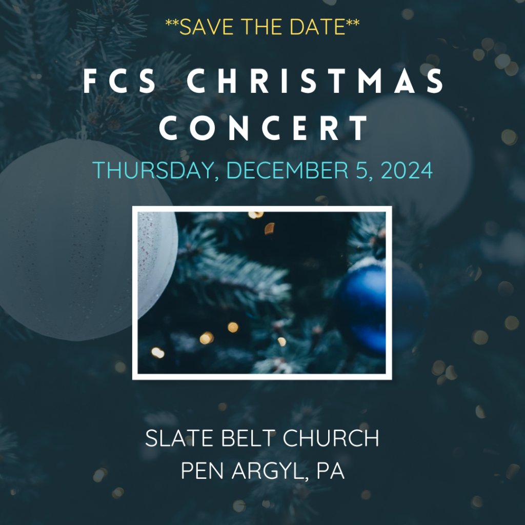 **SAVE THE DATE** FCS Christmas Concert