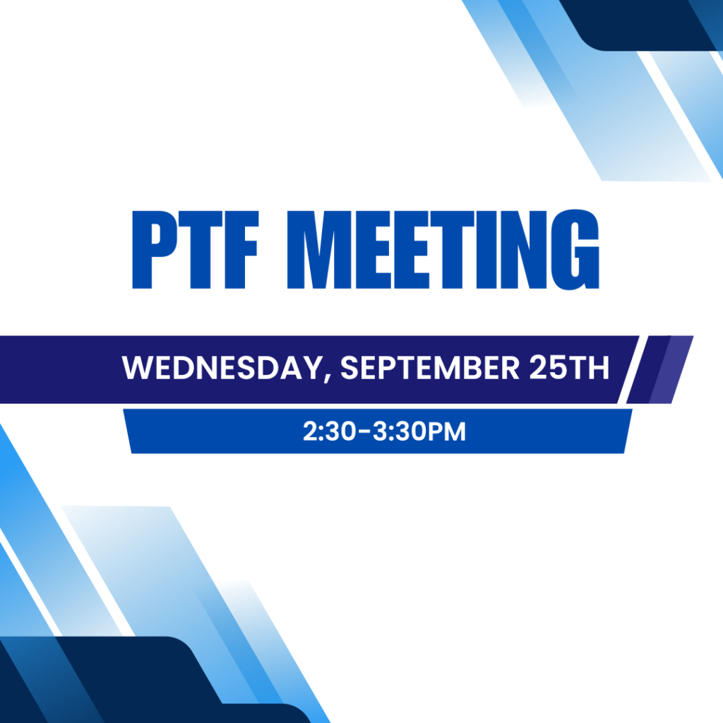 PTF Meeting - September 25th