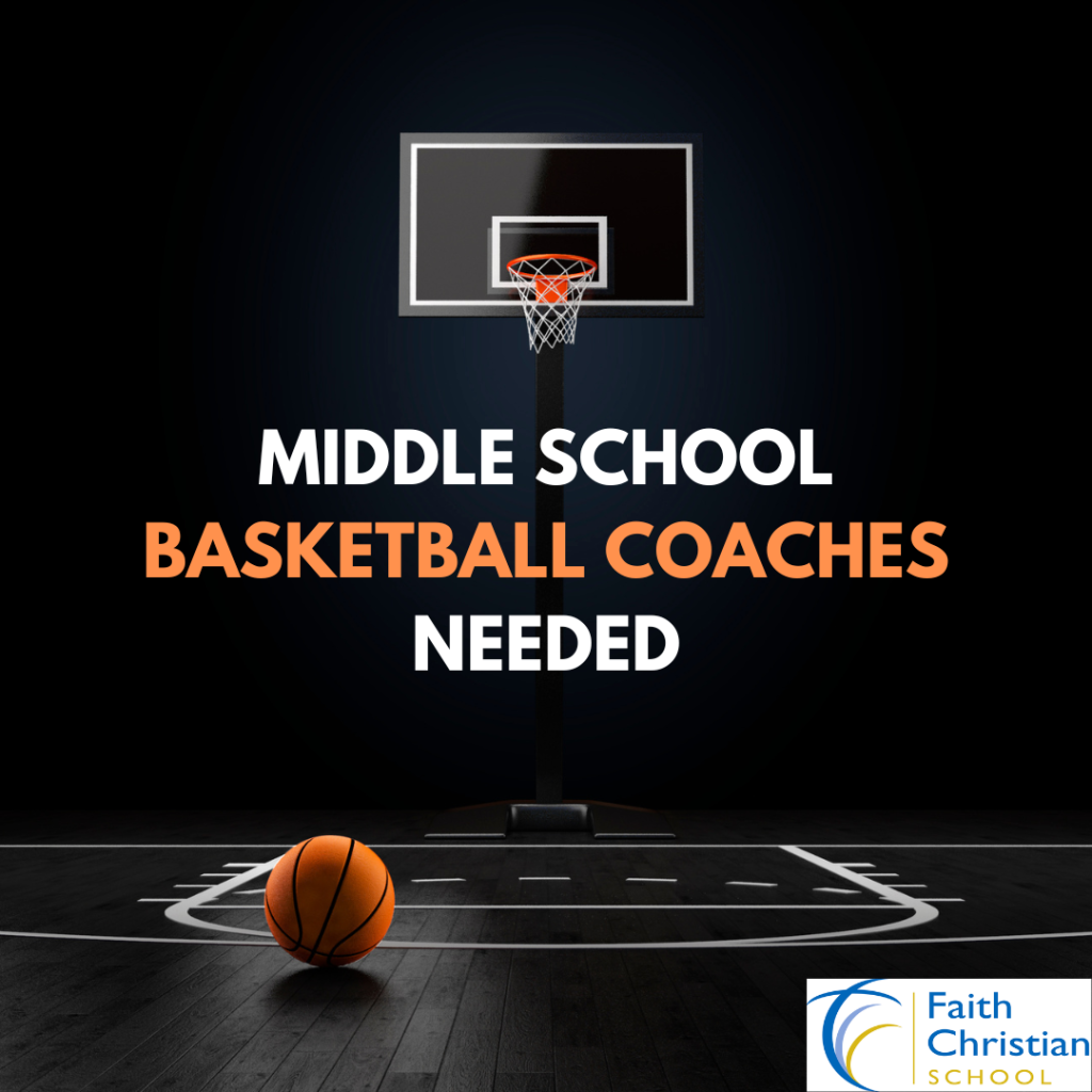 Middle School Basketball Coaches Needed